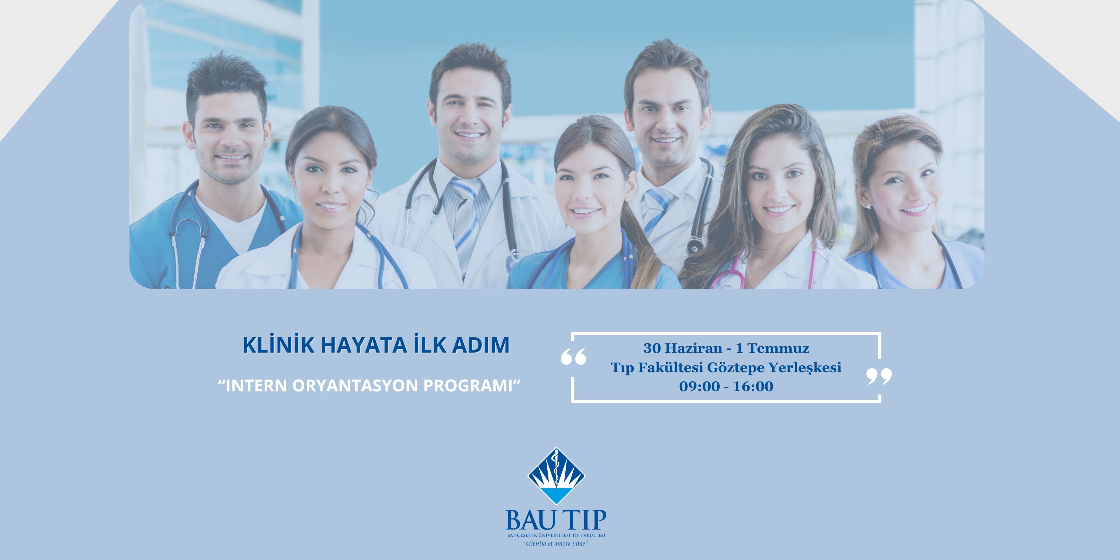 "Klinik Hayata İlk Adım; Intern Oryantasyon Programı"